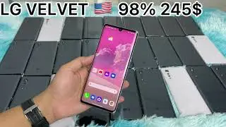 LG VelVet USA 245$ អេក្រង់ធំ ថ្មកាន់បានយូរ នឹងម៉ាសុីនខ្លាំង 6.8