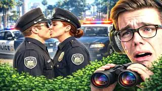 😂 Kémkedtem titokban a RENDŐRÖK után a GTA 5-ben! 😂