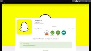 Get Snapchat For PC Free Using BlueStacks