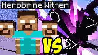 Herobrine Wither vs Wither Storm 7 STAGE in minecraft creepypasta