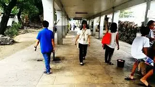 Pumunta ako ng Baseco super late upload kinuha ko ang aking maleta