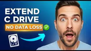 How to Extend C Drive in Windows 11 10 7 Without Loss Data or Software