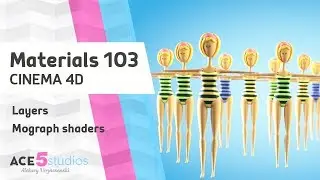 C4D Materials 103 - More practical layer shader use