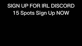 Sign Up For A Irl Show On Discord