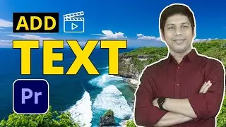 How To Add Text to Video in Adobe Premiere Pro CC 2023 | Adobe Premiere Pro Tutorials