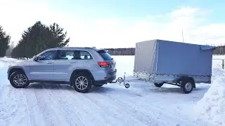 ПРИЦЕП МЗСА С ВЫСОКИМ ТЕНТОМ ДЛЯ АВТОМОБИЛЯ