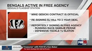 Bengals active in free agency