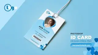 Professional id card design in adobe photoshop