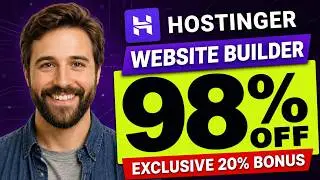Hostinger Website Builder Review 2026 | Exclusive 20% EXTRA Discount | Hostinger AI Website Builder