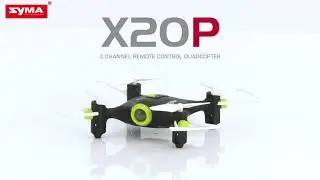 Syma X20P tutorial video