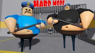 Roblox BARRY'S PRISON RUN! - HARD MODE Obby Walkthrough FULL GAME