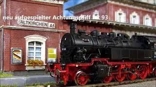 BR 93 Roco H0 ESU Loksound 5 mit Umbauwagen und Schnellzugwagen Museum Damrtstadt Kranichstein