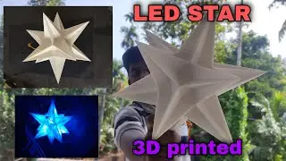 LED STAR MAKING | 3D PRINTED