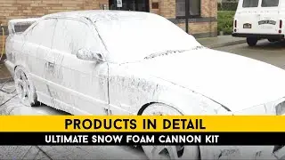 Werken met de Ultimate Snow Foam Cannon Kit