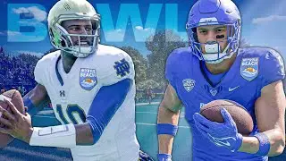 Playing our FIRST BOWL GAME vs #17 Notre Dame - College Football 25 Dynasty | Ep.35