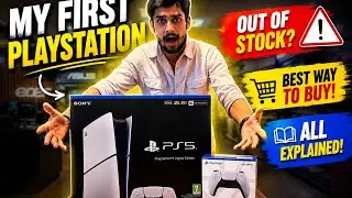 🔥 My First PlayStation 5! 🤯 | Out of Stock? Best Way to Buy Explained!