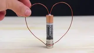 How to Make Electric Motor with Battery & Magnet