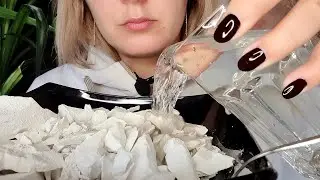Хруст мелом / Мокрый звук 💦 Асмр ❤️ Chalk crunch / Wet sound 💦 Asmr
