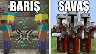 Minecraft'ın En İyi Oyuncularından Medeniyet Kurmasını İstedim.. İşte Olanlar