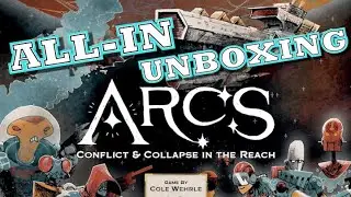 Unboxing: ARCS [ALL-IN PLEDGE] [KICKSTARTER]