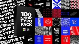 Top Apple Motion Projects: Kinetic Typography Pack for FCPX