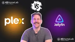 45HomeLab - Plex vs Jellyfin: Which Should YOU Choose?