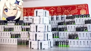 GENSHIN IMPACT SURPRISES ALL THEIR EMPLOYEES WITH PLAYSTATION 5'S! PS5 Surprises GTX 3070s IPHONES