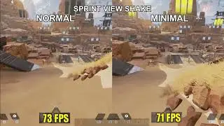 Apex Legends Sprint View Shake Performance Comparison