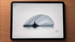 It shouldn't be difficult to draw a product rendering with Procreate? 