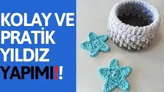 Penye İpten Yıldız Yapımı!!