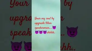 #.  upgrade titan spkerman