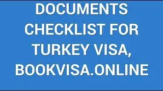 Turkey visa for Indians | Turkey visa requirements