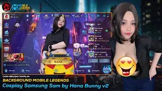 Background ML Cosplay Samsung Sam by Hana Bunny V2