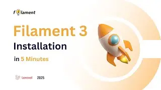 How to Install Filament in Laravel | Step-by-Step Tutorial for Beginners (2025 | Bangla)