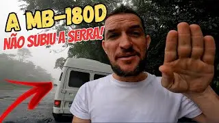 FUI PARA A PRAIA COM A MB-180D. MUITA TENSÃO NA IDA E NA VOLTA!