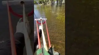 Рогатка для рыбалки своими руками | Первый тест на воде | ПРУД ПРУДИ