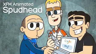 Karl Pilkington and the Spud Headed woman | XFM ANIMATED