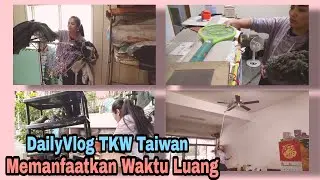 Cleaning Living Room‼️Tkw Taiwan Memanfaatkan Waktu Luang||Rutinitas Di Rumah Majikan