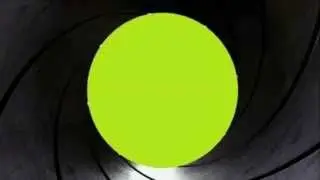 Green Screen effect: james bond gunbarrel