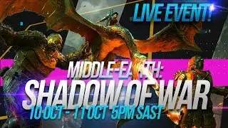 MIDDLE EARTH: SHADOW OF WAR | Live Event Announcement!