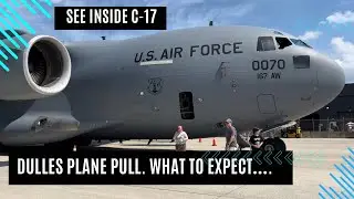 Dulles Plane Pull #plane #aviation #military #airshow