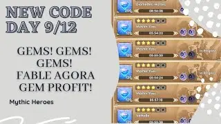 New Code 9/12 || Fable Agora Gems Tip! || Mythic Heroes