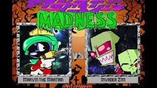 Mugen Fighting Jam Madness ANTONWEEN: Marvin the Martian vs. Invader Zim