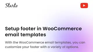 How to setup footer in WooCommerce email templates | WooCommerce email footer customizer