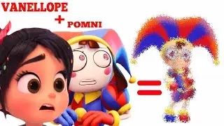I transformed vanellope to Pomni