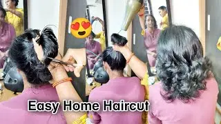 Easy Home Haircut | DIY Multi-Step & Flower Cut for Short Hair ✂️