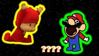 Pocoyo and Mario 