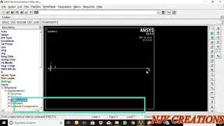 ANSYS : STRESS ANALYSIS OF A FIXED BEAM