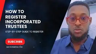 How to Register an Incorporated Trustee Name 2023/2024