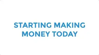 Start Making Money Online Today